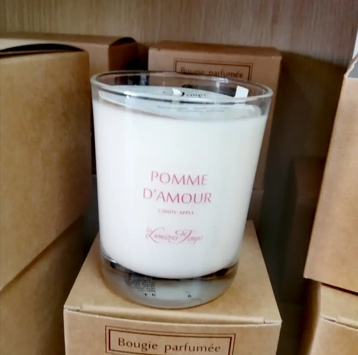 Bougie parfumée « Les Lumières du Temps »